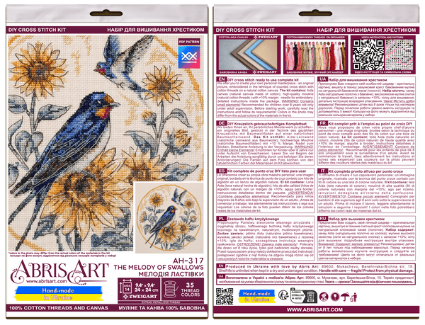DIY Cross Stitch Kit 