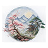 DIY Cross Stitch Kit "A quiet place" 13.4x11.0 in