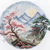 DIY Cross Stitch Kit "A quiet place" 13.4x11.0 in