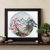 DIY Cross Stitch Kit "A quiet place" 13.4x11.0 in