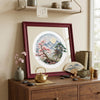 DIY Cross Stitch Kit "A quiet place" 13.4x11.0 in