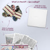 DIY Cross Stitch Kit "A quiet place" 13.4x11.0 in