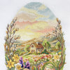 DIY Cross Stitch Kit "The Easter Miracle" 6.7x9.4 in