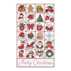 DIY Cross Stitch Kit "Christmas Advent" 11.4x19.7 in