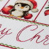 DIY Cross Stitch Kit "Christmas Advent" 11.4x19.7 in
