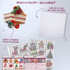 DIY Cross Stitch Kit "Christmas Advent" 11.4x19.7 in
