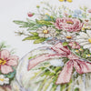 DIY Cross Stitch Kit "Floral mood " 8.3x8.7 in