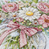 DIY Cross Stitch Kit "Floral mood " 8.3x8.7 in