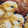 DIY Cross Stitch Kit "Hen in the Yard" 9.1x11.8 in