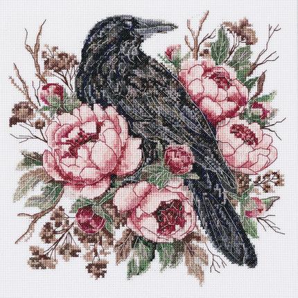 DIY Cross Stitch Kit "Secret garden" 8.7x8.7 in