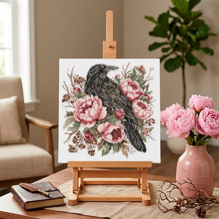 DIY Cross Stitch Kit "Secret garden" 8.7x8.7 in