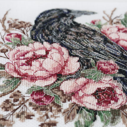 DIY Cross Stitch Kit "Secret garden" 8.7x8.7 in