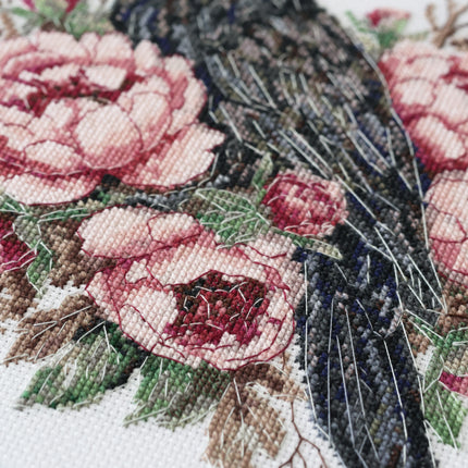 DIY Cross Stitch Kit "Secret garden" 8.7x8.7 in