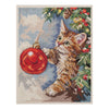 DIY Cross Stitch Kit "Furry rascal" 6.7x8.7 in