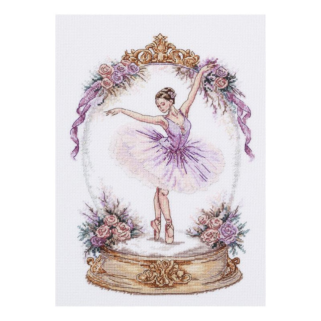 DIY Cross Stitch Kit "The Embodiment of Grace" 6.7x9.8 in