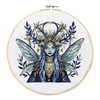 DIY Cross Stitch Kit "Elf of the Starry Forest" 7.1x6.7 in