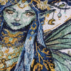 DIY Cross Stitch Kit "Elf of the Starry Forest" 7.1x6.7 in