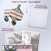 DIY Cross Stitch Kit "Elf of the Starry Forest" 7.1x6.7 in