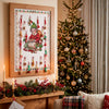 DIY Cross Stitch Kit "Cross-stitch kits A treat for the elves" 15.7x23.6 in