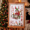 DIY Cross Stitch Kit "Cross-stitch kits A treat for the elves" 15.7x23.6 in