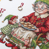 DIY Cross Stitch Kit "Cross-stitch kits A treat for the elves" 15.7x23.6 in