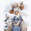 DIY Cross Stitch Kit "The yard master" 5.9x9.1 in