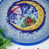 Counted Cross Stitch Kit "А house on the Moon"