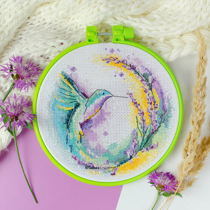 Counted Cross Stitch Kit "Color whirlwind"