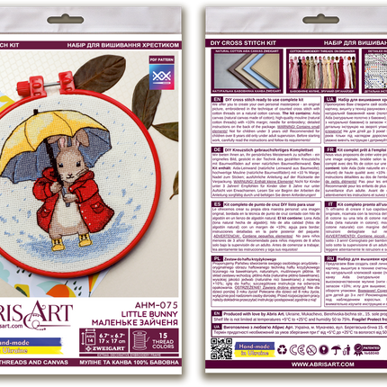 Counted Cross Stitch Kit "Little bunny"