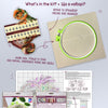 Counted Cross Stitch Kit "Citrus notes"