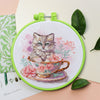 Counted Cross Stitch Kit "Tea party"