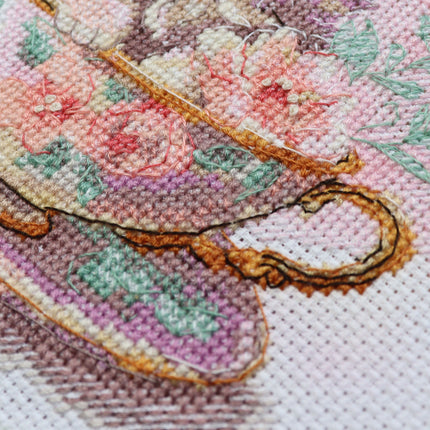 Counted Cross Stitch Kit "Tea party"