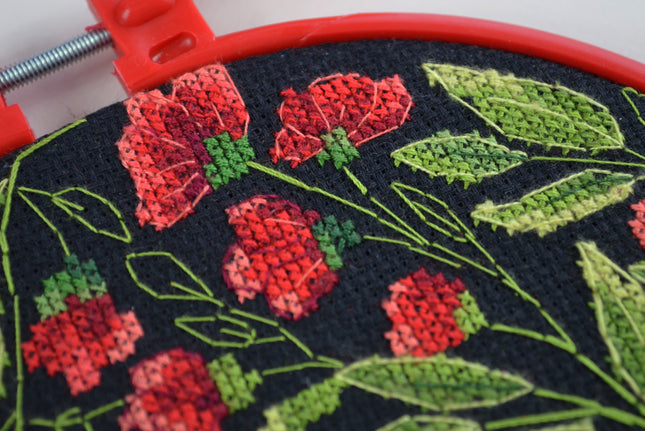 Counted Cross Stitch Kit "Flower dance"