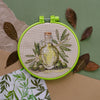Counted Cross Stitch Kit "Olive aroma"