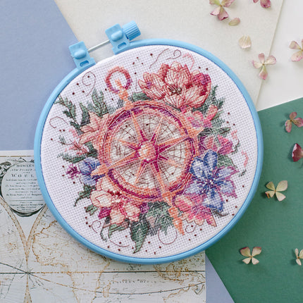 Counted Cross Stitch Kit "Direction to harmony"