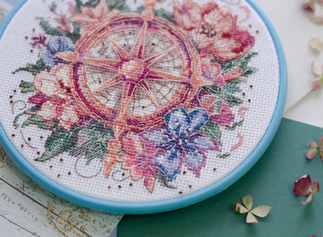 Counted Cross Stitch Kit "Direction to harmony"