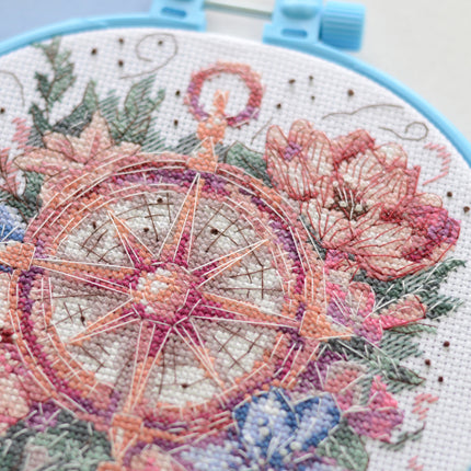 Counted Cross Stitch Kit "Direction to harmony"