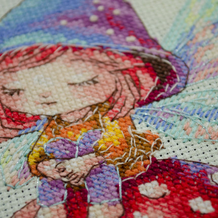 Counted Cross Stitch Kit "Tiny Sorceress"