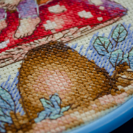 Counted Cross Stitch Kit "Tiny Sorceress"