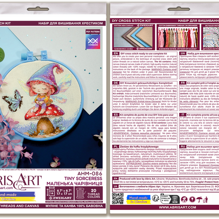 Counted Cross Stitch Kit "Tiny Sorceress"