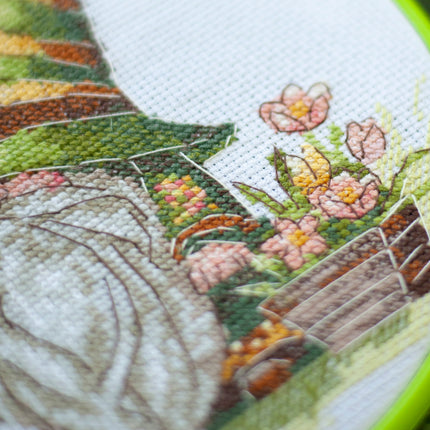 Counted Cross Stitch Kit "Cross-stitch kits Florist"