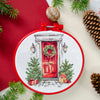 Counted Cross Stitch Kit " Festive welcome"
