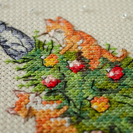 Counted Cross Stitch Kit "The naughty cats"