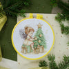 Counted Cross Stitch Kit "Cross-stitch kits Little Christmas Angel (Winter tale)"