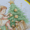 Counted Cross Stitch Kit "Cross-stitch kits Little Christmas Angel (Winter tale)"