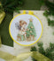 Counted Cross Stitch Kit "Cross-stitch kits Little Christmas Angel (Winter tale)"