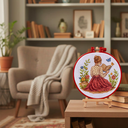 Counted Cross Stitch Kit "Unfinished story"
