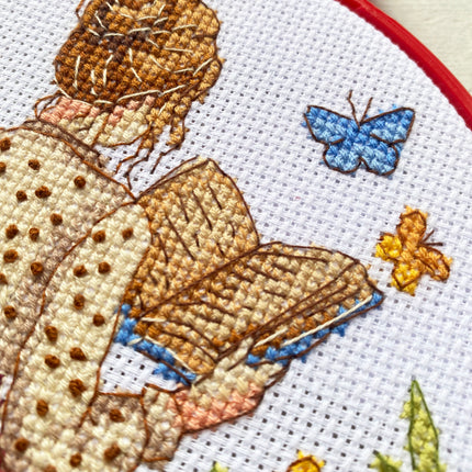 Counted Cross Stitch Kit "Unfinished story"
