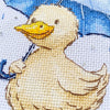 Counted Cross Stitch Kit "Duckling’s Walk"