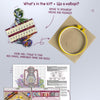 Counted Cross Stitch Kit "Spring saffron"